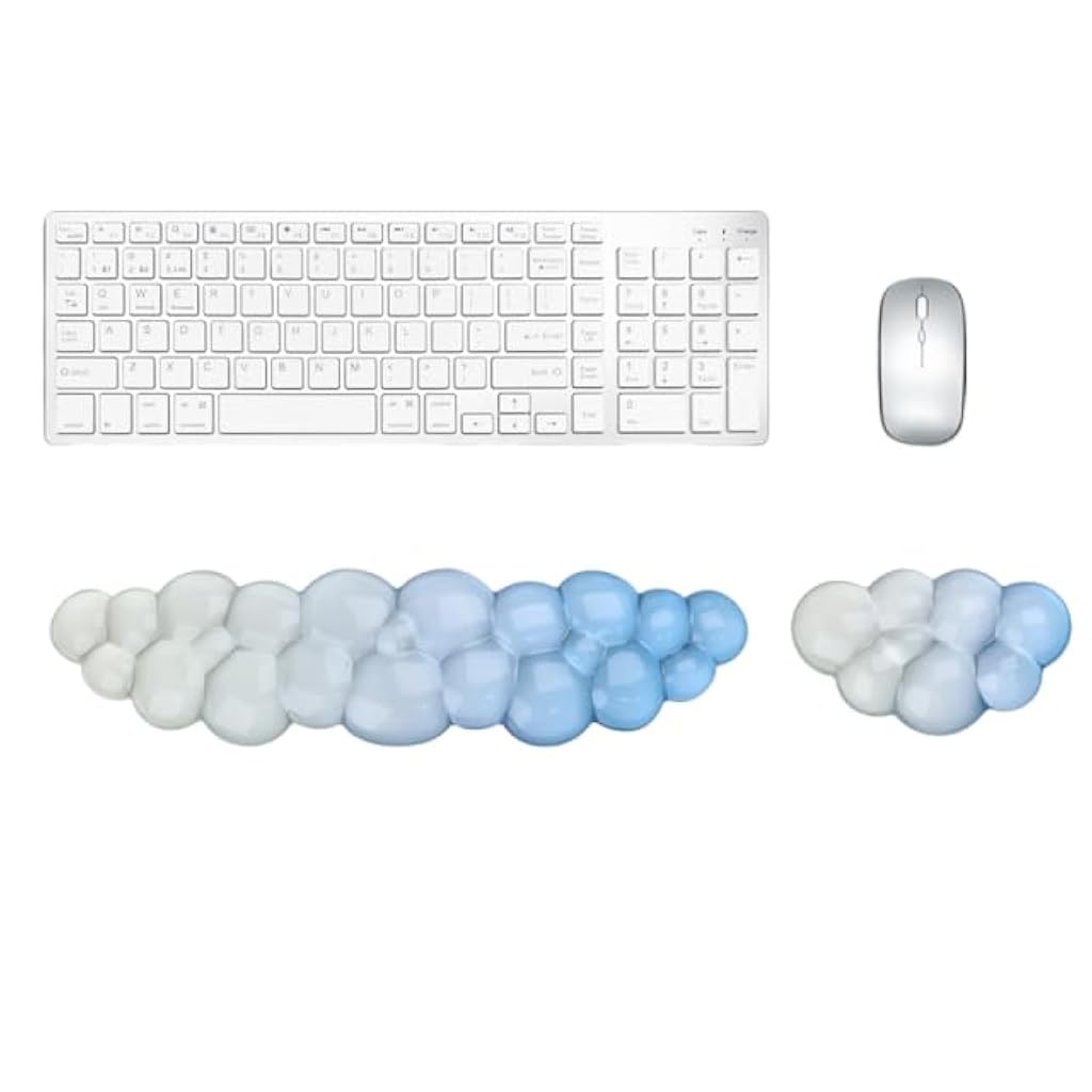 ZORBES® Gel Cloud Keyboard and Mouse Wrist Rest ZORBES® Gel Cloud Keyboard and Mouse Wrist Rest